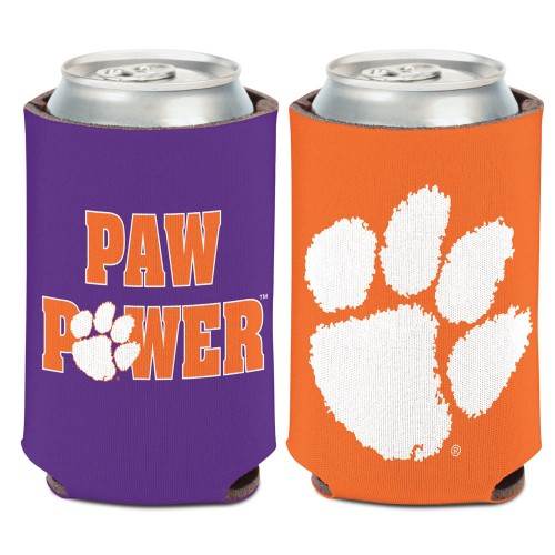 Clemson Tigers 12oz Can Cooler Slogan Imprinted Foam - ToylandEU