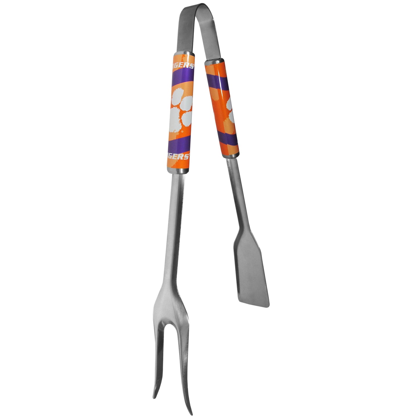 Clemson Tigers 3in1 BBQ Tool Stainless Steel Spatula Tongs - ToylandEU