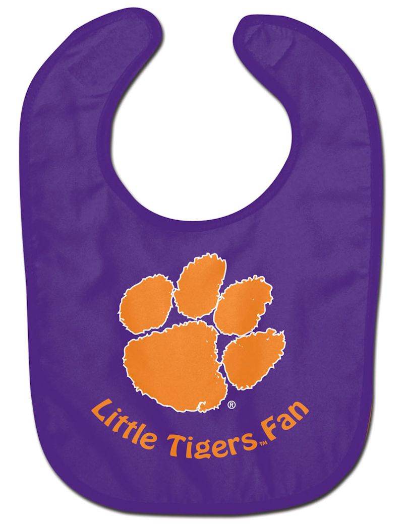 Clemson Tigers Baby Bib - All Pro Little Fan - ToylandEU