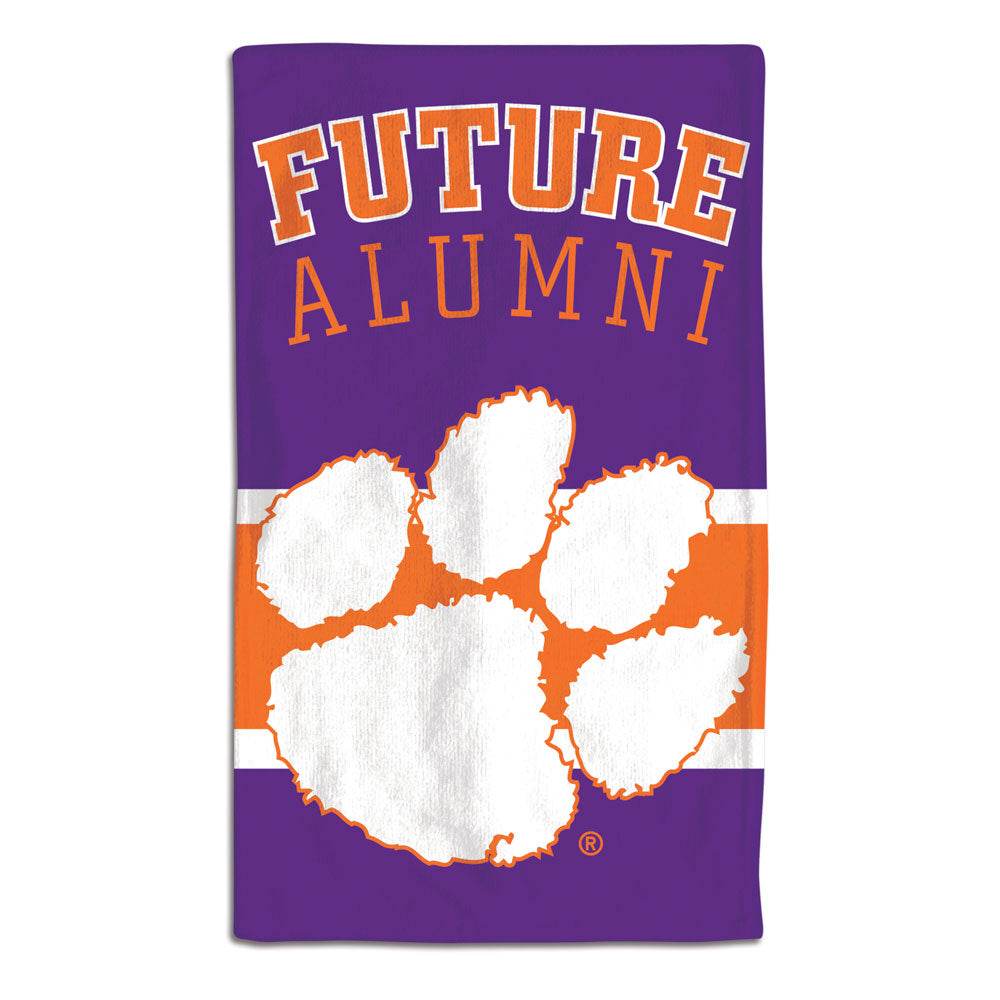 Clemson Tigers Baby Burp Cloth 10x17 Inches Soft Terry - ToylandEU