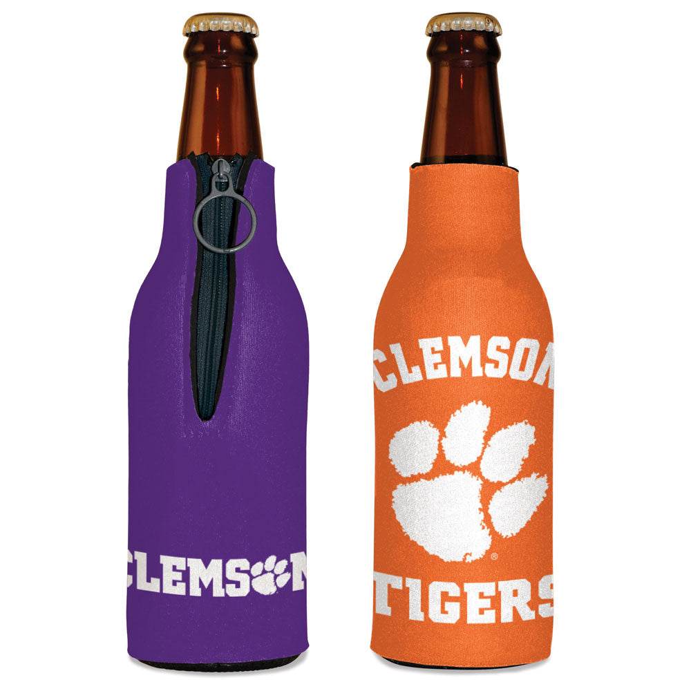 Clemson Tigers Bottle Cooler Collapsible Foam Sleeve - ToylandEU