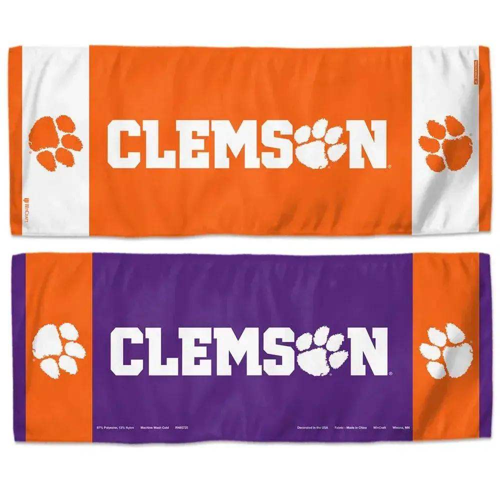  Clemson Tigers Cooling Towel 12x30 Performance Polyester -  ToylandEU™