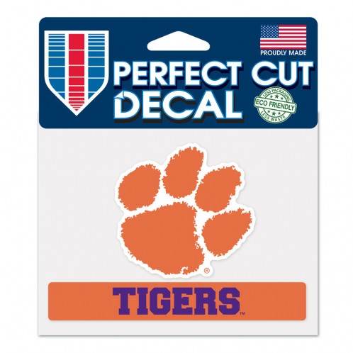 Clemson Tigers Decal Vinyl Perfect Cut Color Special Order - ToylandEU