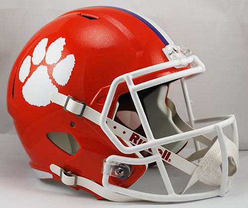 Clemson Tigers Deluxe Replica Speed Helmet Display Piece - ToylandEU