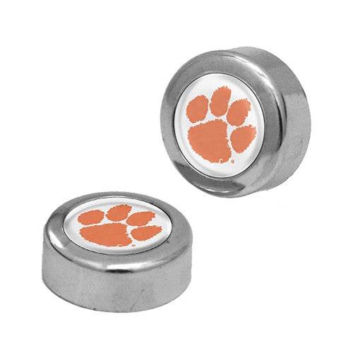Clemson Tigers Domed Screw Caps Alternate Design Order - ToylandEU