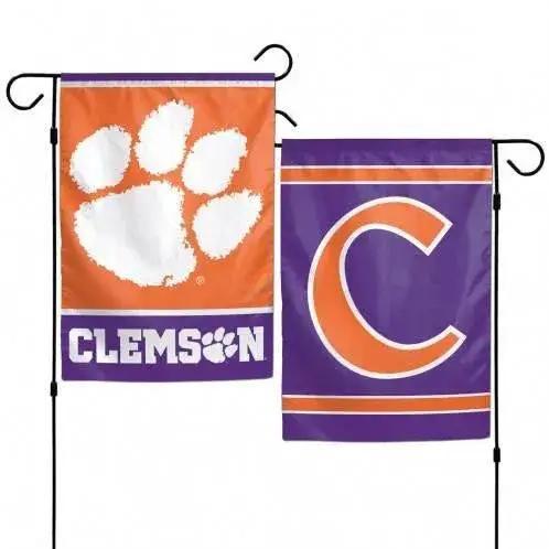  Clemson Tigers Flag 12x18 Garden Style 2 Sided -  ToylandEU™