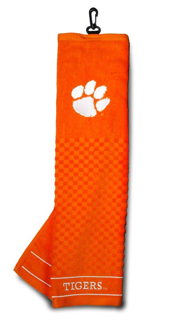 Clemson Tigers Golf Towel 16x22 Embroidered By Team Golf - ToylandEU