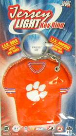 Clemson Tigers Jersey Keylight Keychain LED Light Pro - ToylandEU
