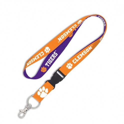 Clemson Tigers Lanyard With Detachable Buckle Wincraft - ToylandEU