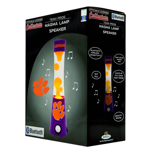 Clemson Tigers Magma Lamp And Bluetooth Speaker Gameday - ToylandEU