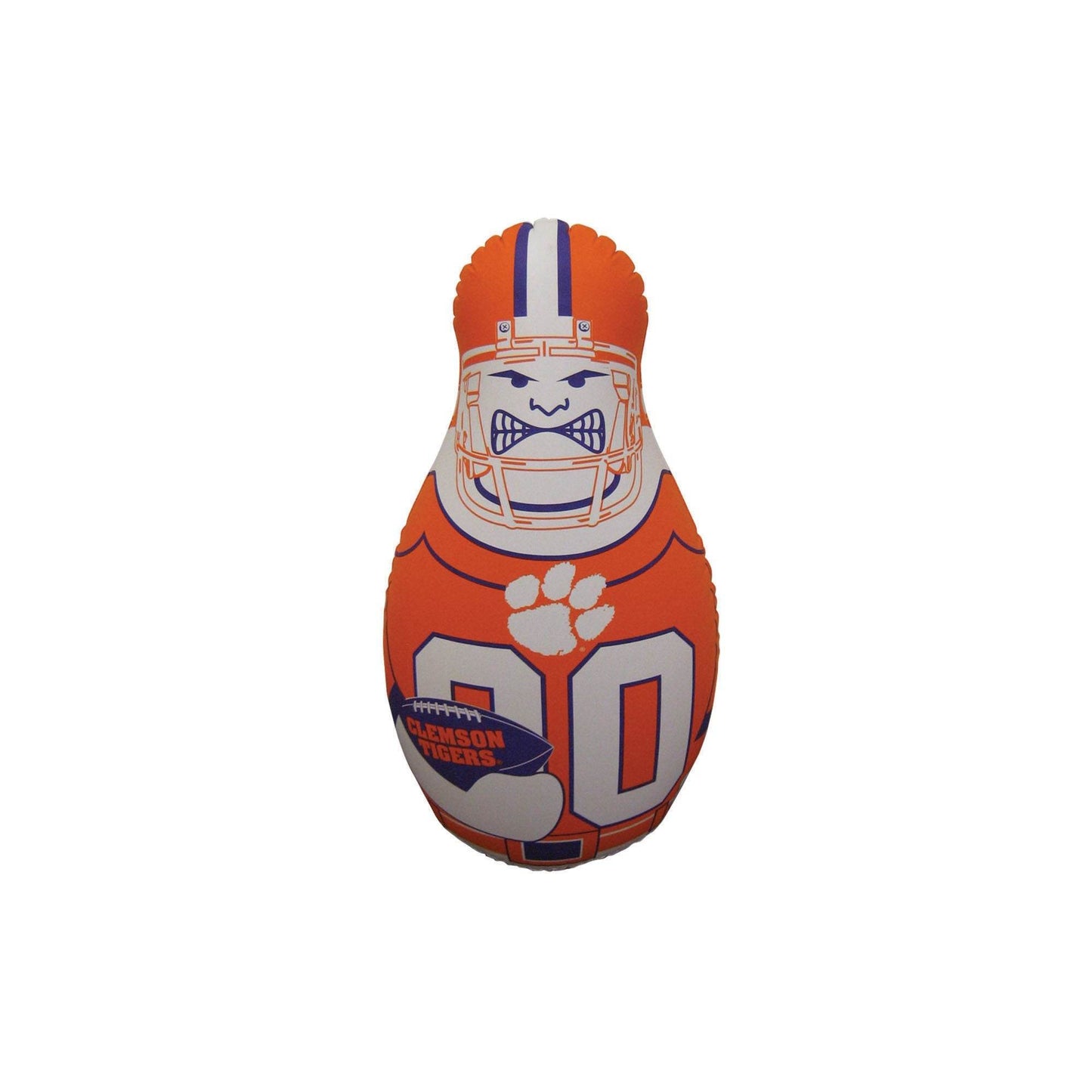 Clemson Tigers Mini Bop Bag 12 Inch 360 Degree Logo - ToylandEU