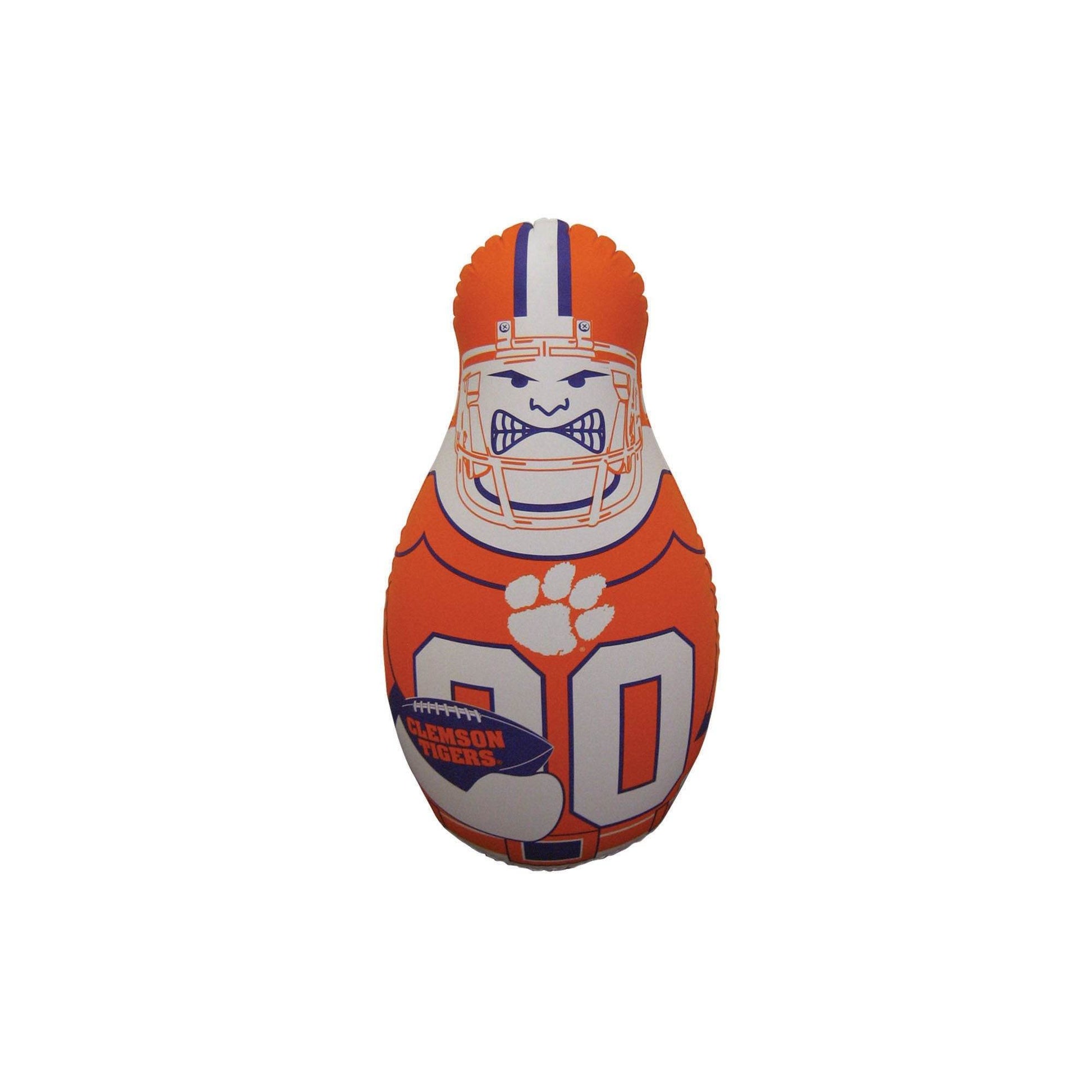 Clemson Tigers Mini Bop Bag 12 Inch 360 Degree Logo - ToylandEU