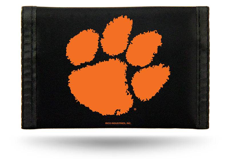 Clemson Tigers Nylon Trifold Wallet Officially Licensed - ToylandEU