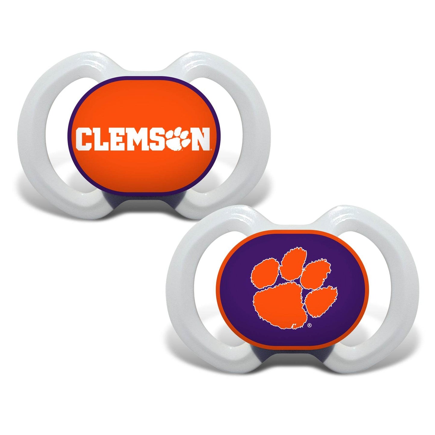 Clemson Tigers Pacifier 2 Pack Officially Licensed Premium - ToylandEU