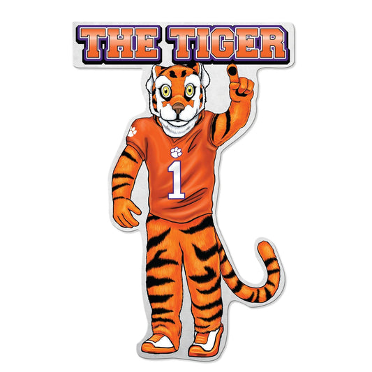 Clemson Tigers Pennant Shape Mascot Design Rico Industries - ToylandEU