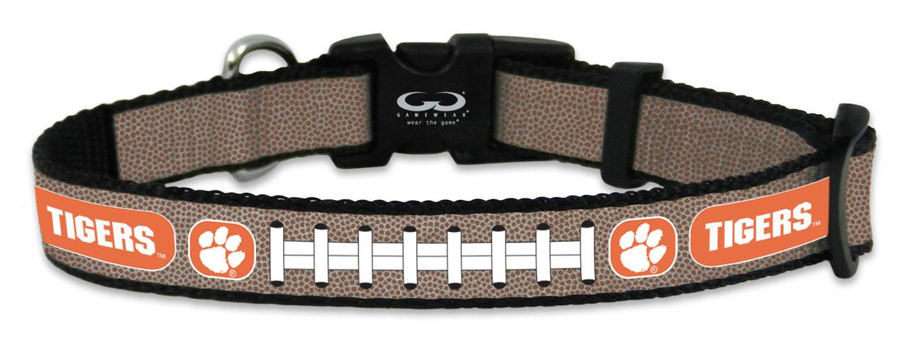 Clemson Tigers Reflective Football Pet Collar By Gamewear - ToylandEU