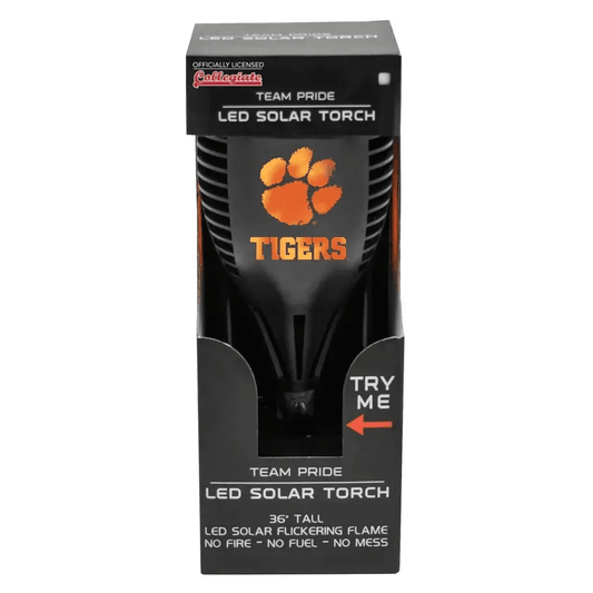  Clemson Tigers Solar Torch LED Outdoor Garden Light -  ToylandEU™