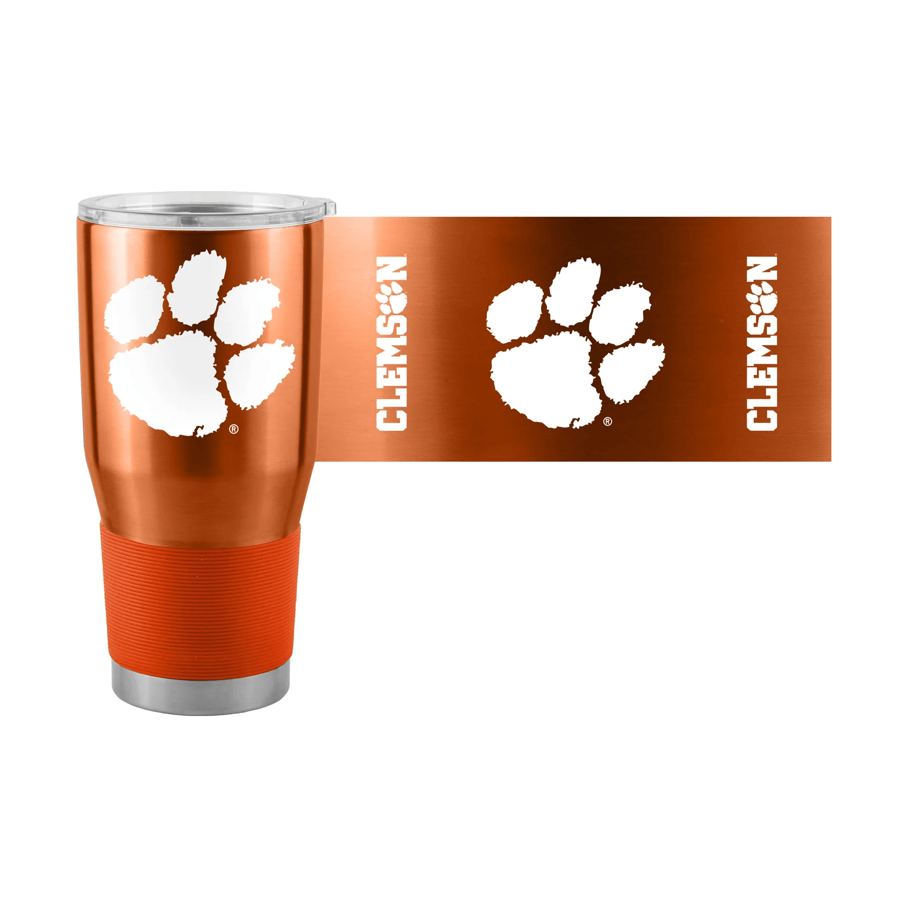 Clemson Tigers Travel Tumbler 30oz Stainless Steel Durable - ToylandEU