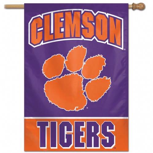 Clemson Tigers Vertical Banner 28x40 Alternate Design - ToylandEU