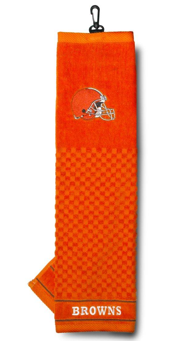 Cleveland Browns 16x22 Embroidered Golf Towel With Grommet - ToylandEU