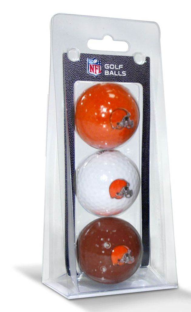 Cleveland Browns 3 Pack of Golf Balls - ToylandEU