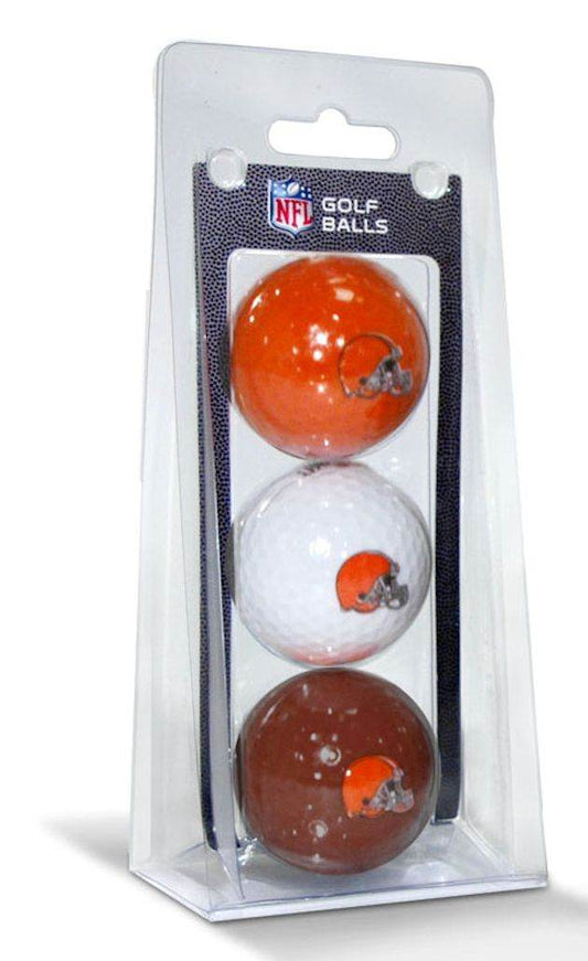 Cleveland Browns 3 Pack of Golf Balls - ToylandEU