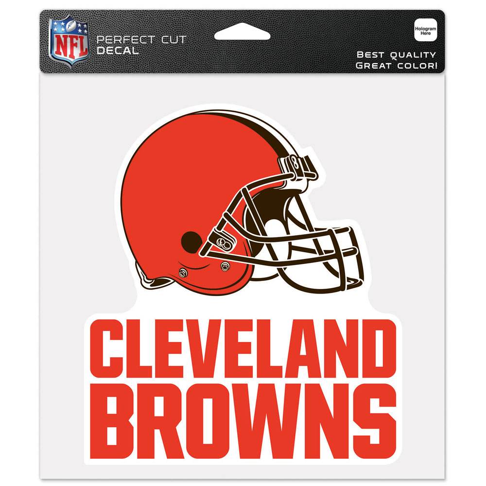 Cleveland Browns 8x8 Die Cut Color Vinyl Licensed Decal - ToylandEU