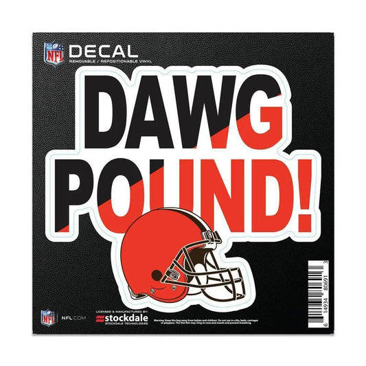  Cleveland Browns All Surface Vinyl Decal Slogan 6x6 Sticker -  ToylandEU™