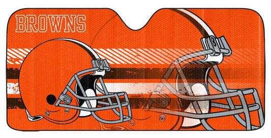 Cleveland Browns Auto Sun Shade 59 By 27 Inches Premium - ToylandEU