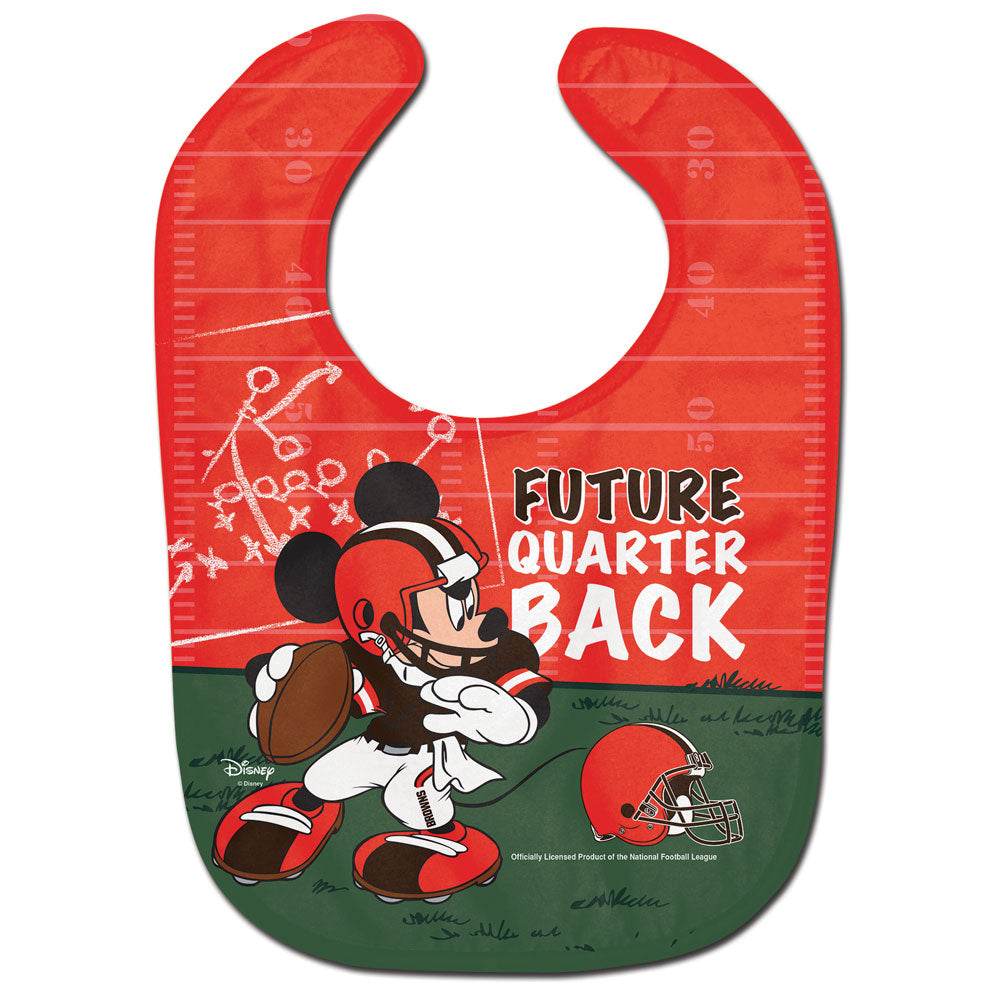 Cleveland Browns Baby Bib All Pro Future Quarterback - ToylandEU