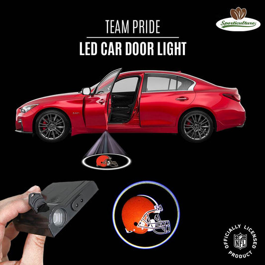 Cleveland Browns Car Door Light Led Projector Logo Emblem - ToylandEU