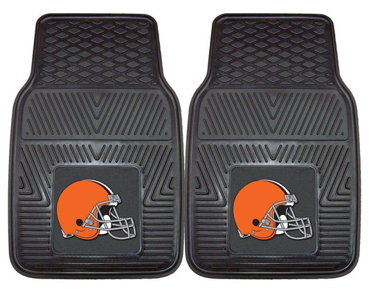 Cleveland Browns Car Mats Heavy Duty 2 Piece Vinyl - ToylandEU