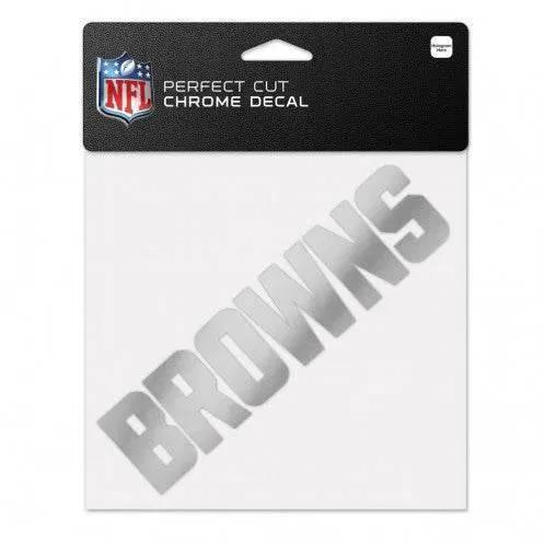  Cleveland Browns Chrome 6x6 Perfect Cut Outdoor Vinyl Decal -  ToylandEU™