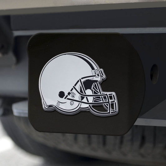 Cleveland Browns Chrome Hitch Cover Black Special Order - ToylandEU