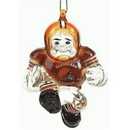 Cleveland Browns Crystal Halfback Ornament 3 Inch Co - ToylandEU