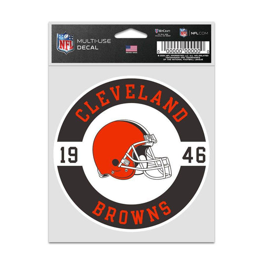 Cleveland Browns Decal Patch Fan 3 By 5 Inches Wincraft - ToylandEU