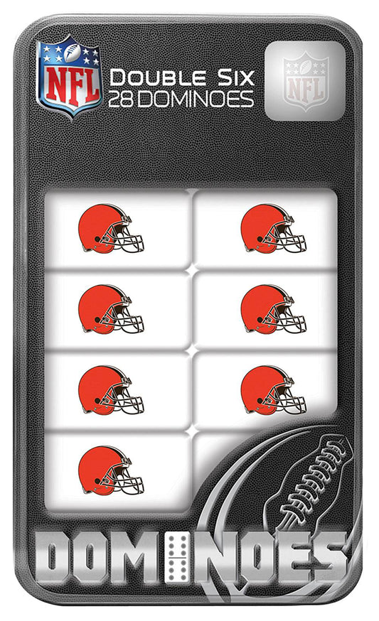 Cleveland Browns Dominoes Set With Collectible Tin Box - ToylandEU