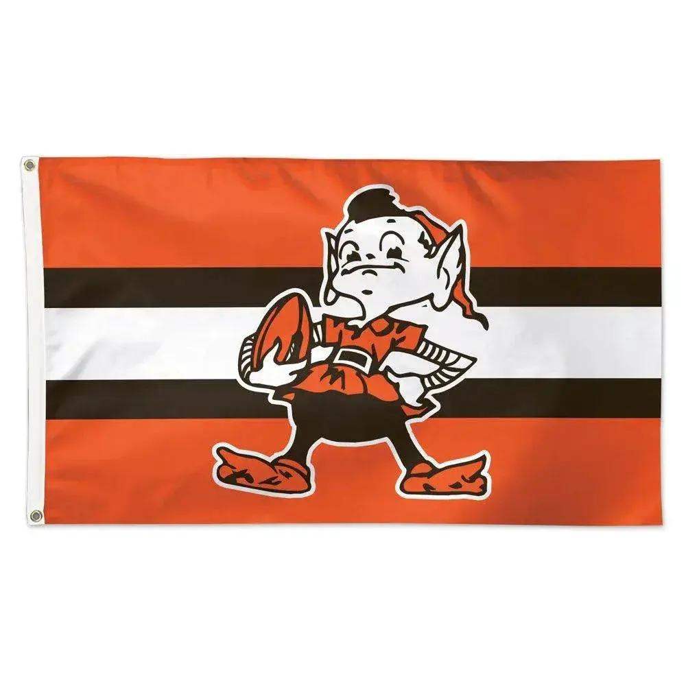  Cleveland Browns Flag 3x5 Deluxe Style Classic Logo Retro -  ToylandEU™