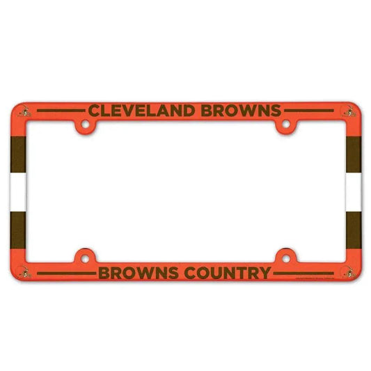  Cleveland Browns Full Color License Plate Frame -  ToylandEU™