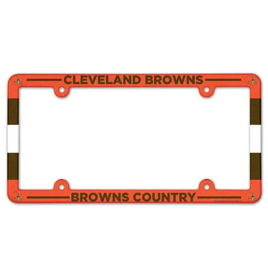  Cleveland Browns Full Color License Plate Frame -  ToylandEU™