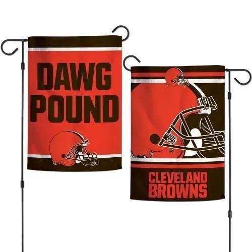  Cleveland Browns Garden Flag 12x18 Two Sided Slogan Design -  ToylandEU™