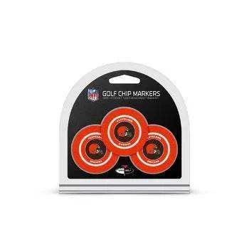  Cleveland Browns Golf Chip With Marker 3 Pack Gift Set -  ToylandEU™