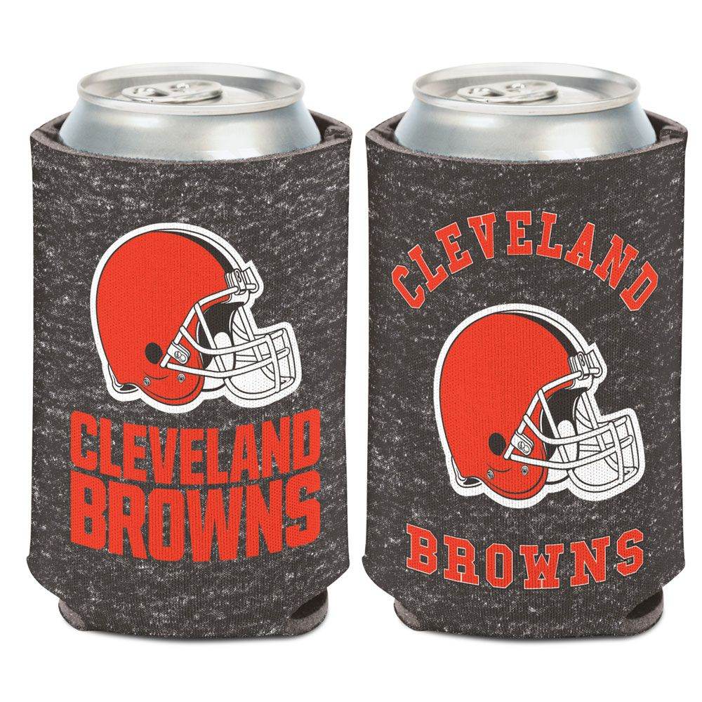 Cleveland Browns Heathered Can Cooler Full Color 12 Ounce - ToylandEU