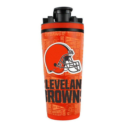 Cleveland Browns Ice Shaker 26Oz Stainless Steel Bottle - ToylandEU