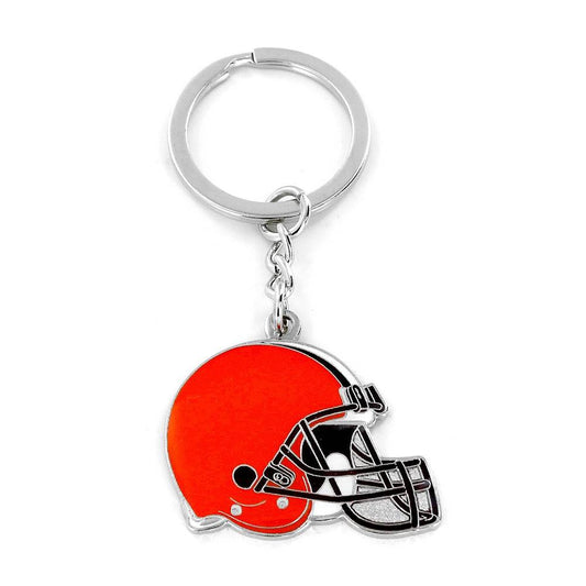 Cleveland Browns Logo Keychain Metal Team Spirit Key Ring - ToylandEU