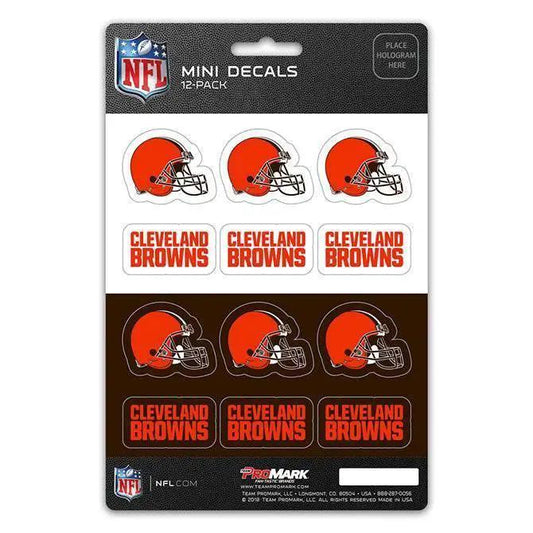  Cleveland Browns Mini Decal Set 12 Pack Premium Vinyl -  ToylandEU™