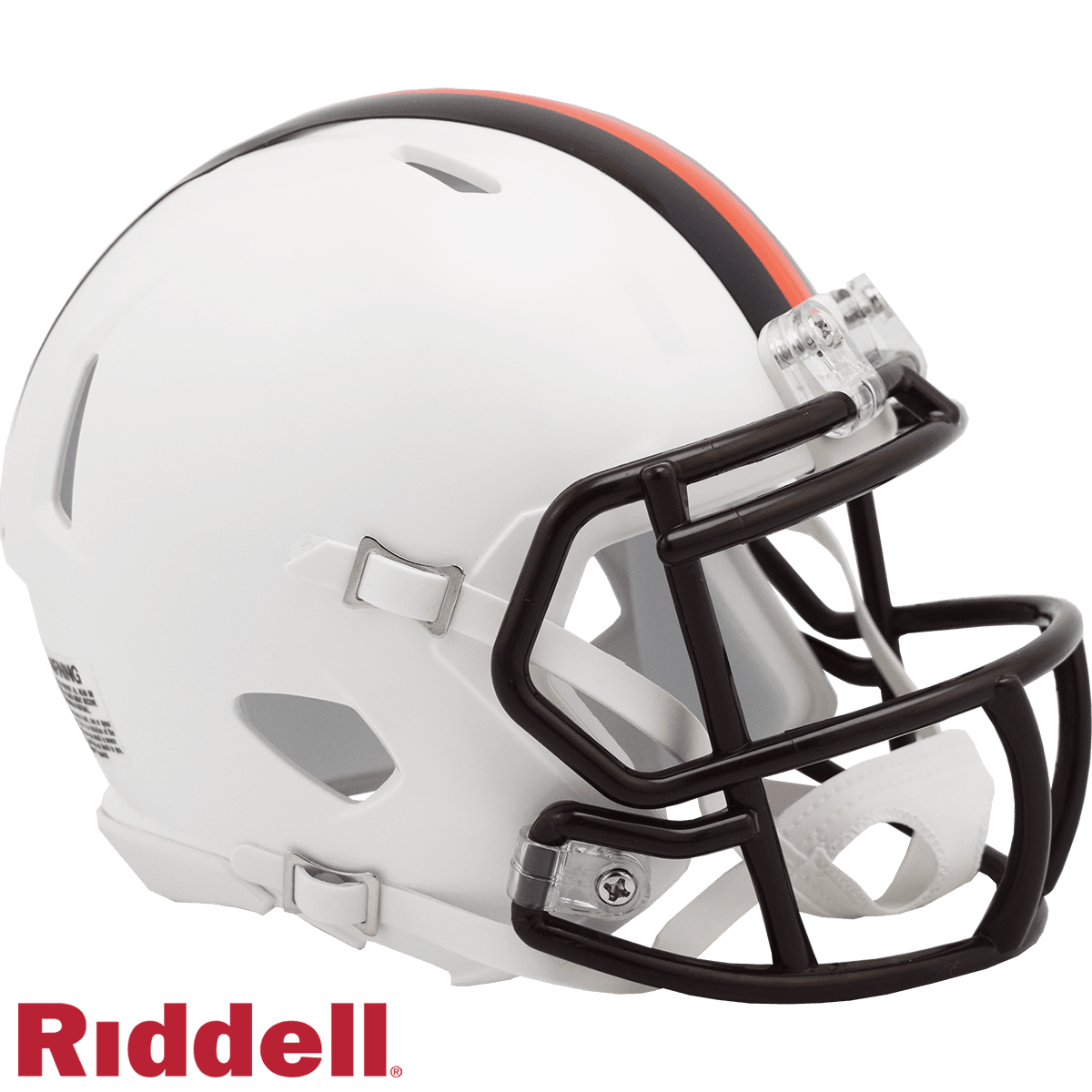 Cleveland Browns Mini Speed Style Helmet Replica White Out - ToylandEU