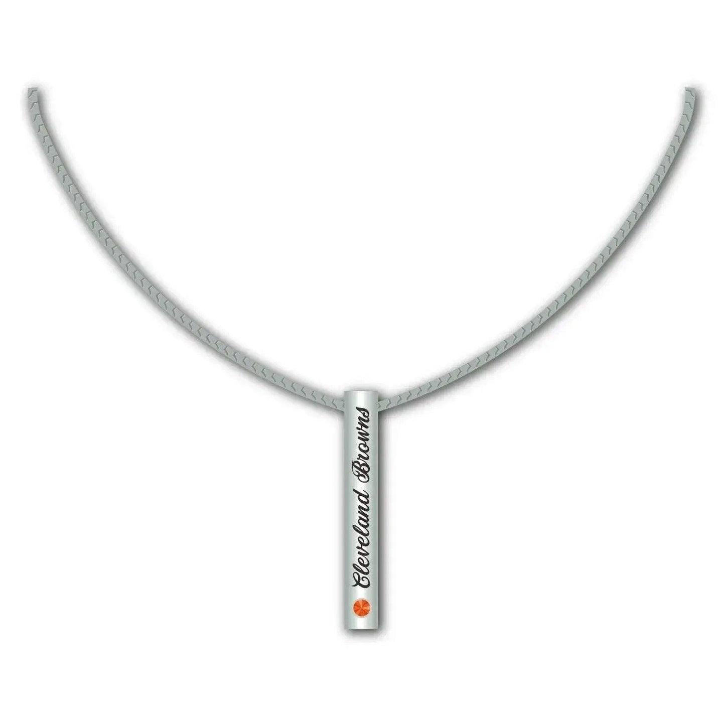  Cleveland Browns Necklace Silver Bar Football Jewelry Gift -  ToylandEU™