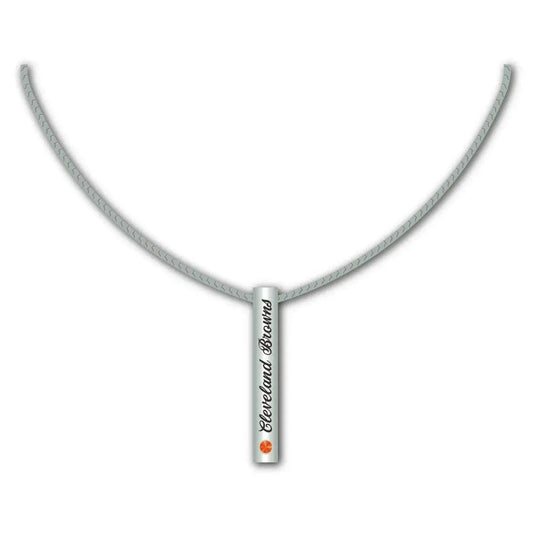  Cleveland Browns Necklace Silver Bar Football Jewelry Gift -  ToylandEU™
