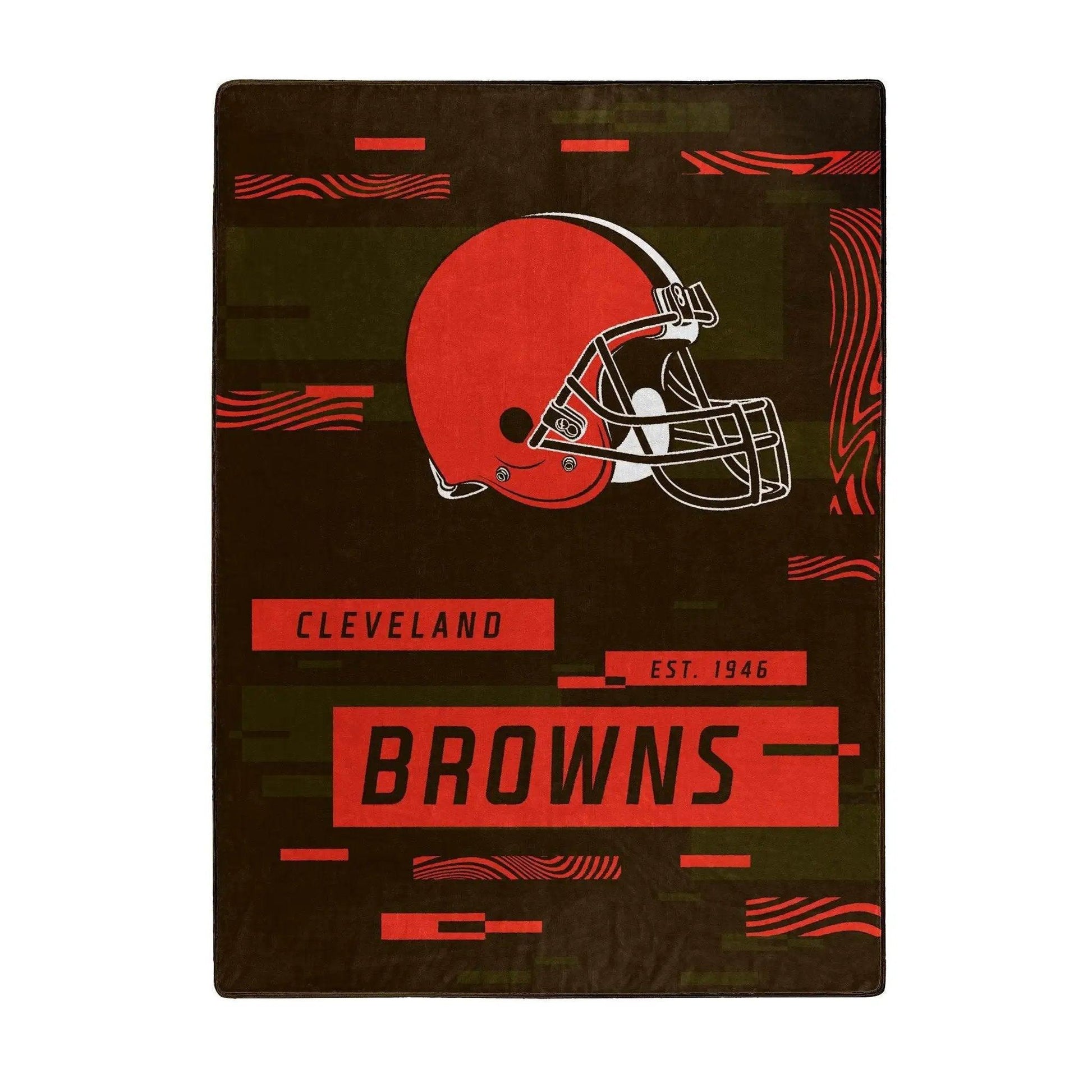  Cleveland Browns Raschel Throw Blanket 60x80 Digitized -  ToylandEU™